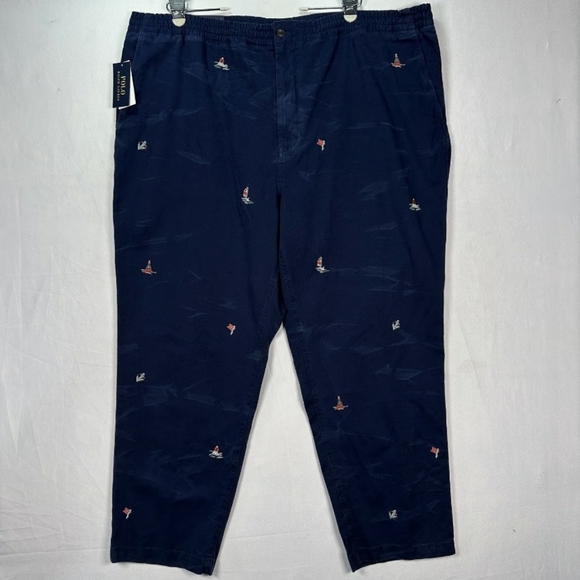 NWT Men's Ralph Lauren Polo Prepster Classic-fit Chinos with Embroidery - Picture 2 of 14